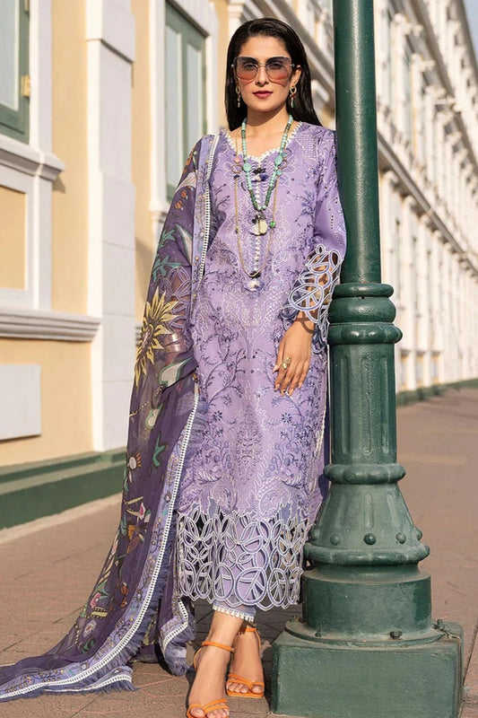 Mushq Heavy Embroidery 3PC Dhanak Suit JCH-081