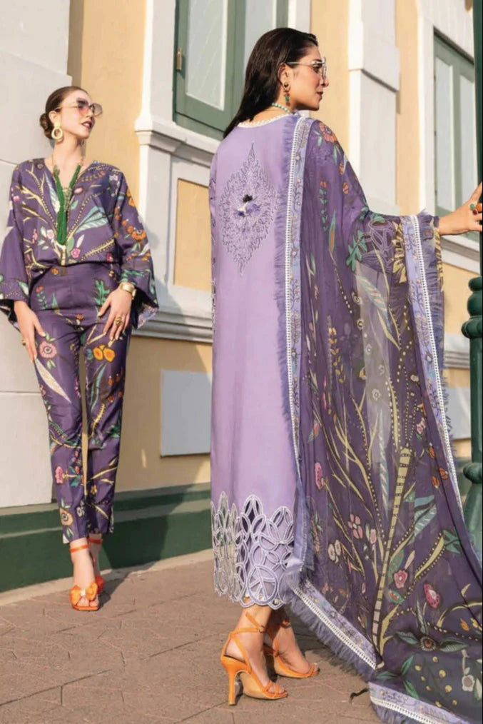 Mushq Heavy Embroidery 3PC Dhanak Suit JCH-081