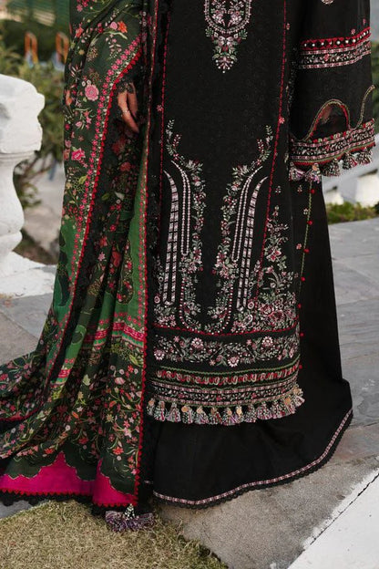 JCH-024 Hussain Rehar Heavy Embroidery 3PC Dhanak Suit