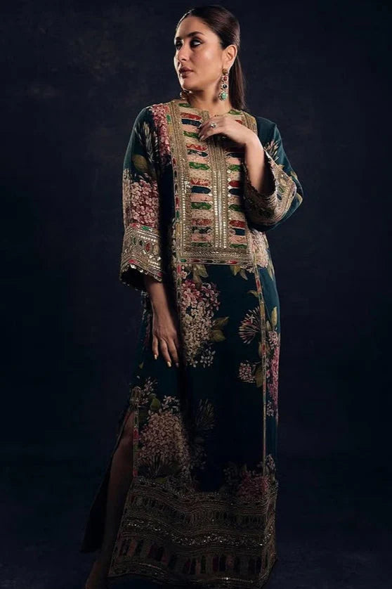 Aneelas (Kareena kapoor Special) Heavy Embroidery 3PC Dhanak Suit JCH-040