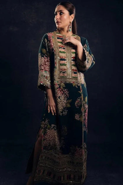 Aneelas (Kareena kapoor Special) Heavy Embroidery 3PC Dhanak Suit JCH-040