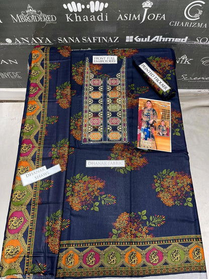 Aneelas (Kareena kapoor Special) Heavy Embroidery 3PC Dhanak Suit JCH-040