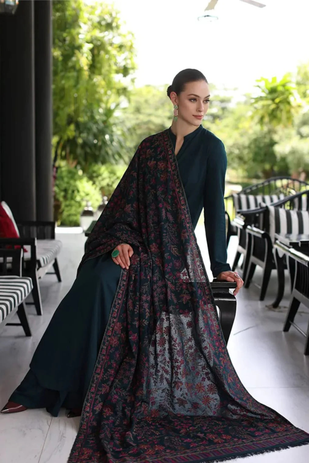 Bareeze Embroidery 3PC Dhanak Suit JCH-109