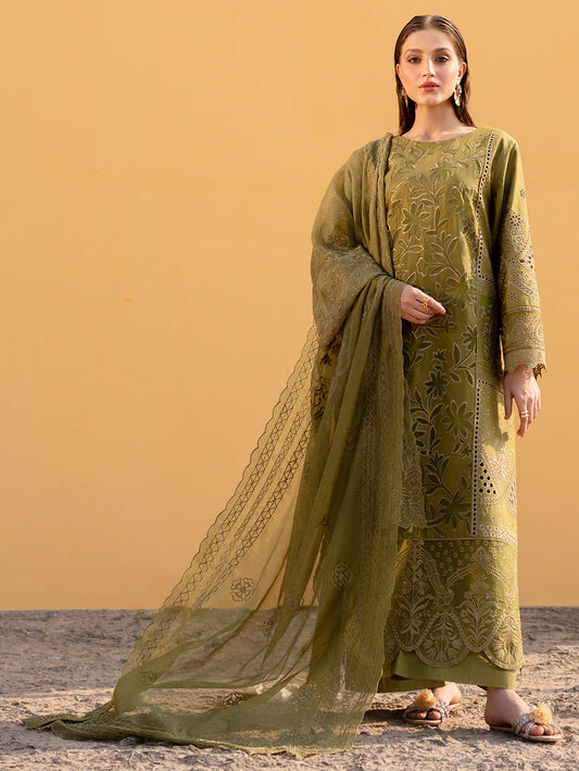 ADRIENNE BYMAHNUR 3PC LUXURY LAWN