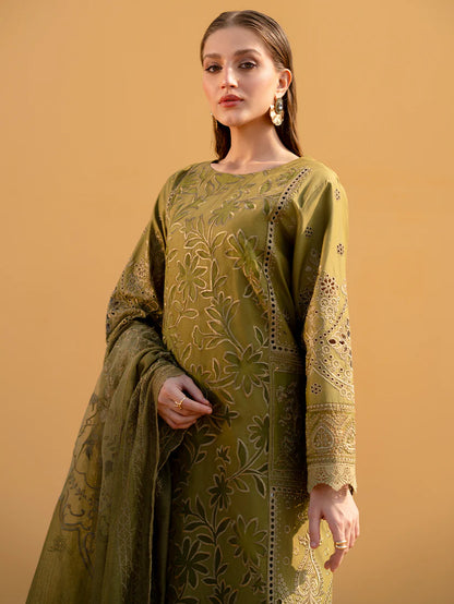ADRIENNE BYMAHNUR 3PC LUXURY LAWN