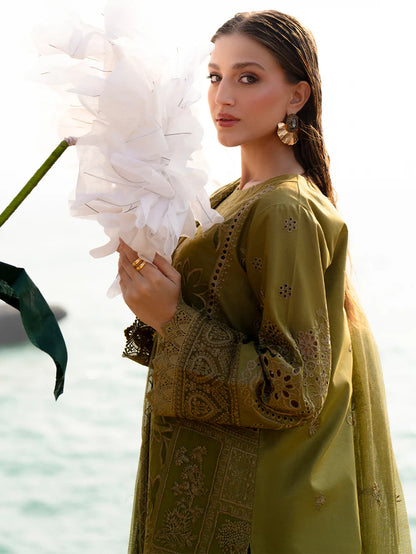 ADRIENNE BYMAHNUR 3PC LUXURY LAWN