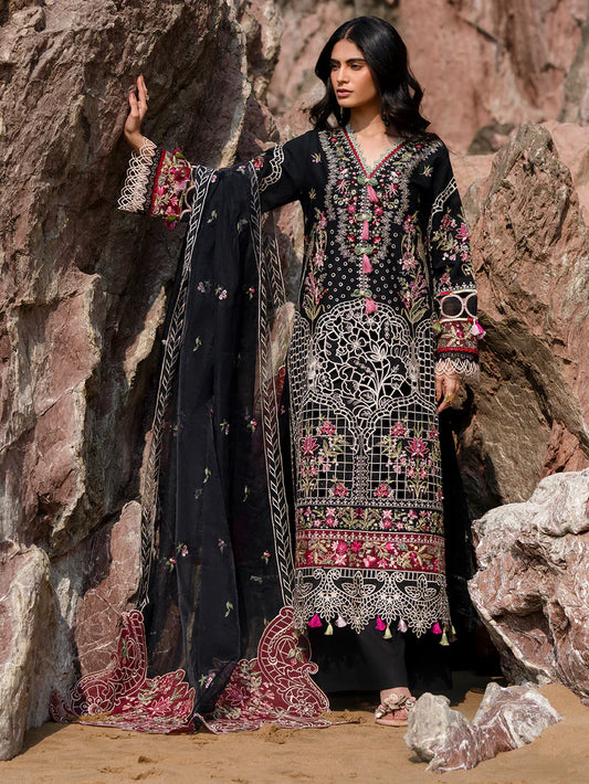 AZURE BY MAHNUR 3PC LUXURY LAWN