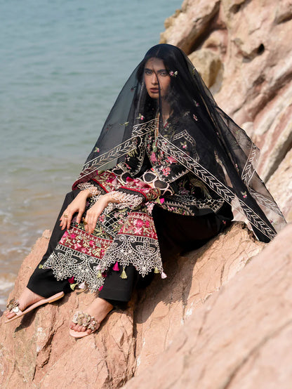 AZURE BY MAHNUR 3PC LUXURY LAWN