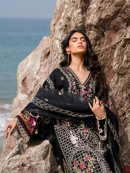 AZURE BY MAHNUR 3PC LUXURY LAWN