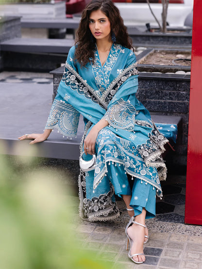 SCARLET BY MAHNUR 3PC LAWN