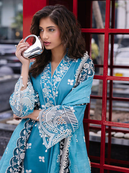 SCARLET BY MAHNUR 3PC LAWN