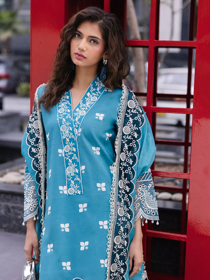 SCARLET BY MAHNUR 3PC LAWN