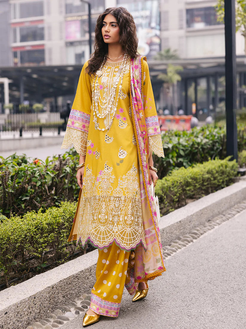 BUTTERCUP BY MAHNUR 3PC LAWN