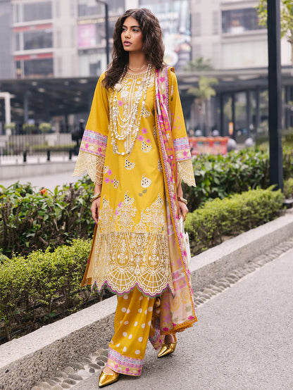 BUTTERCUP BY MAHNUR 3PC LAWN