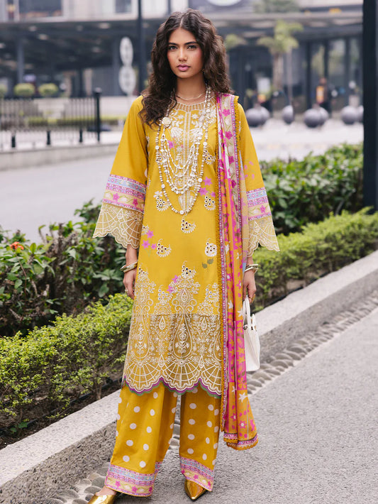 BUTTERCUP BY MAHNUR 3PC LAWN