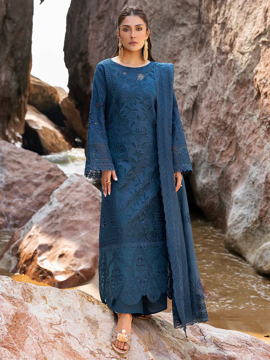 IRIS BY MAHNUR 3PC LUXURY LAWN