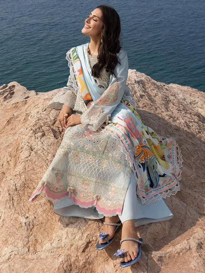 LUNA BY MAHNUR 3PC LUXURY LAWN