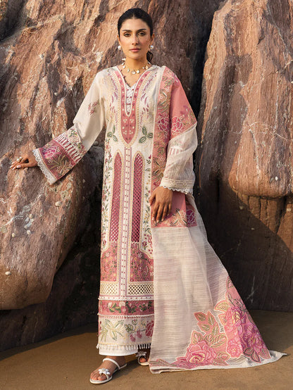 MAGNOLIA BY MAHNUR 3PC LUXURY LAWN