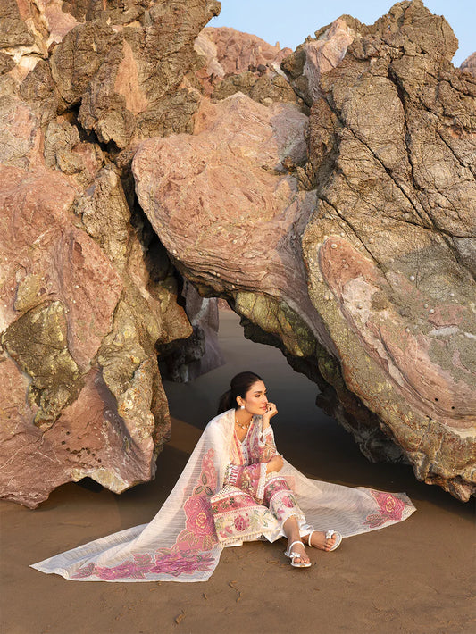 MAGNOLIA BY MAHNUR 3PC LUXURY LAWN