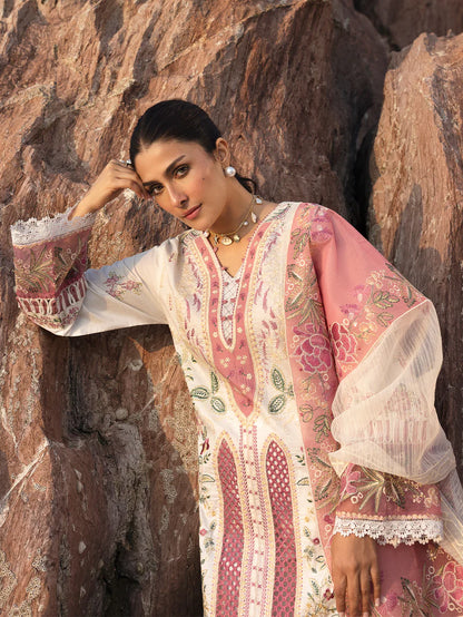 MAGNOLIA BY MAHNUR 3PC LUXURY LAWN