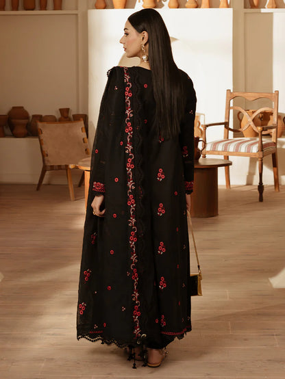MEHARMAH BY MAHNUR 3PC LAWN UNSTICHED