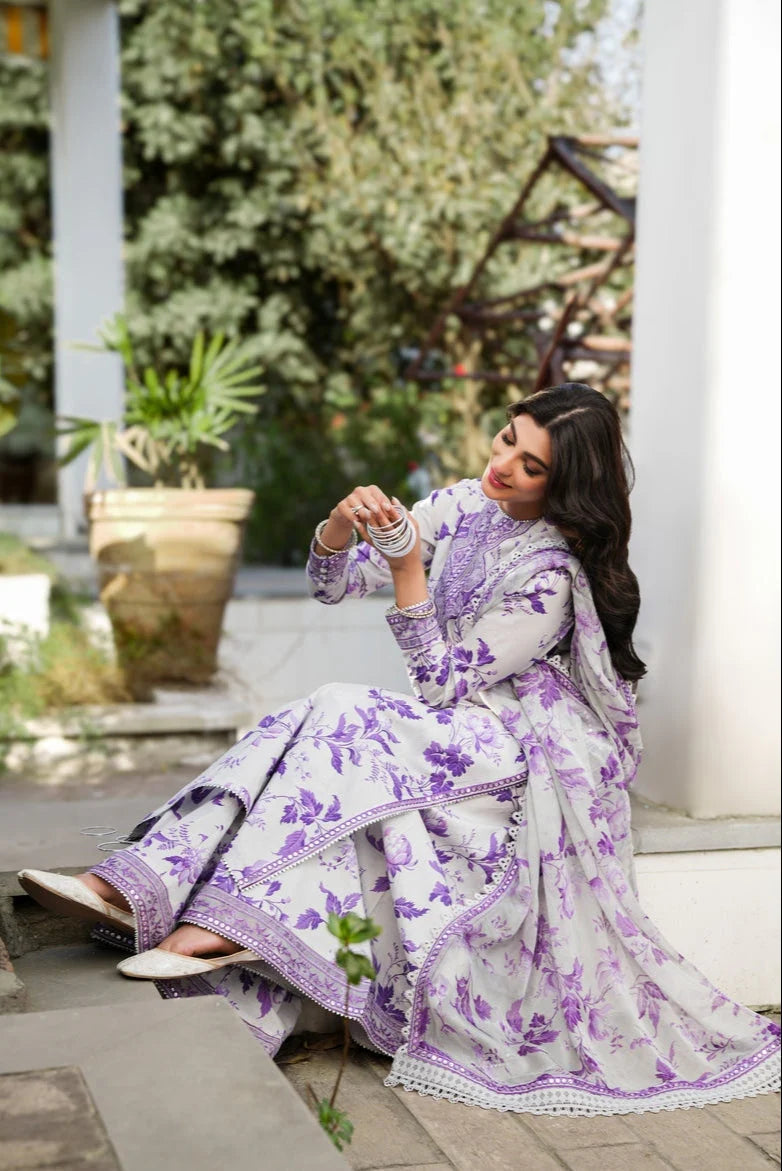 Aneelas Heavy Embroidery 3PC Khaddar Suit JCH-067