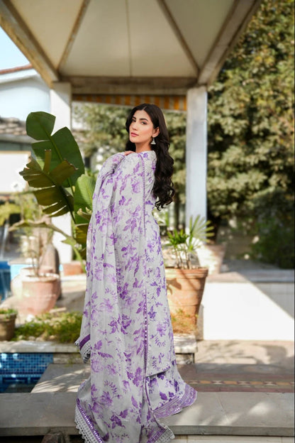 Aneelas Heavy Embroidery 3PC Khaddar Suit JCH-067