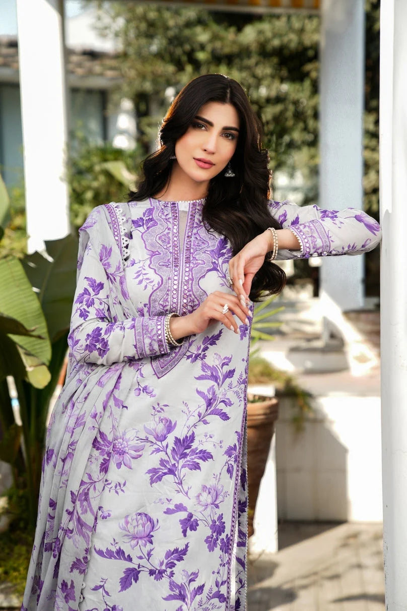 Aneelas Heavy Embroidery 3PC Khaddar Suit JCH-067