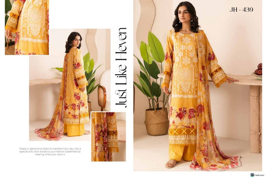 NEHAL BY JOHRA 3PC LAWN JCH-439-NL