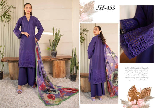 HADEED BY JOHRA 3PC LAWN JCH-453-HD