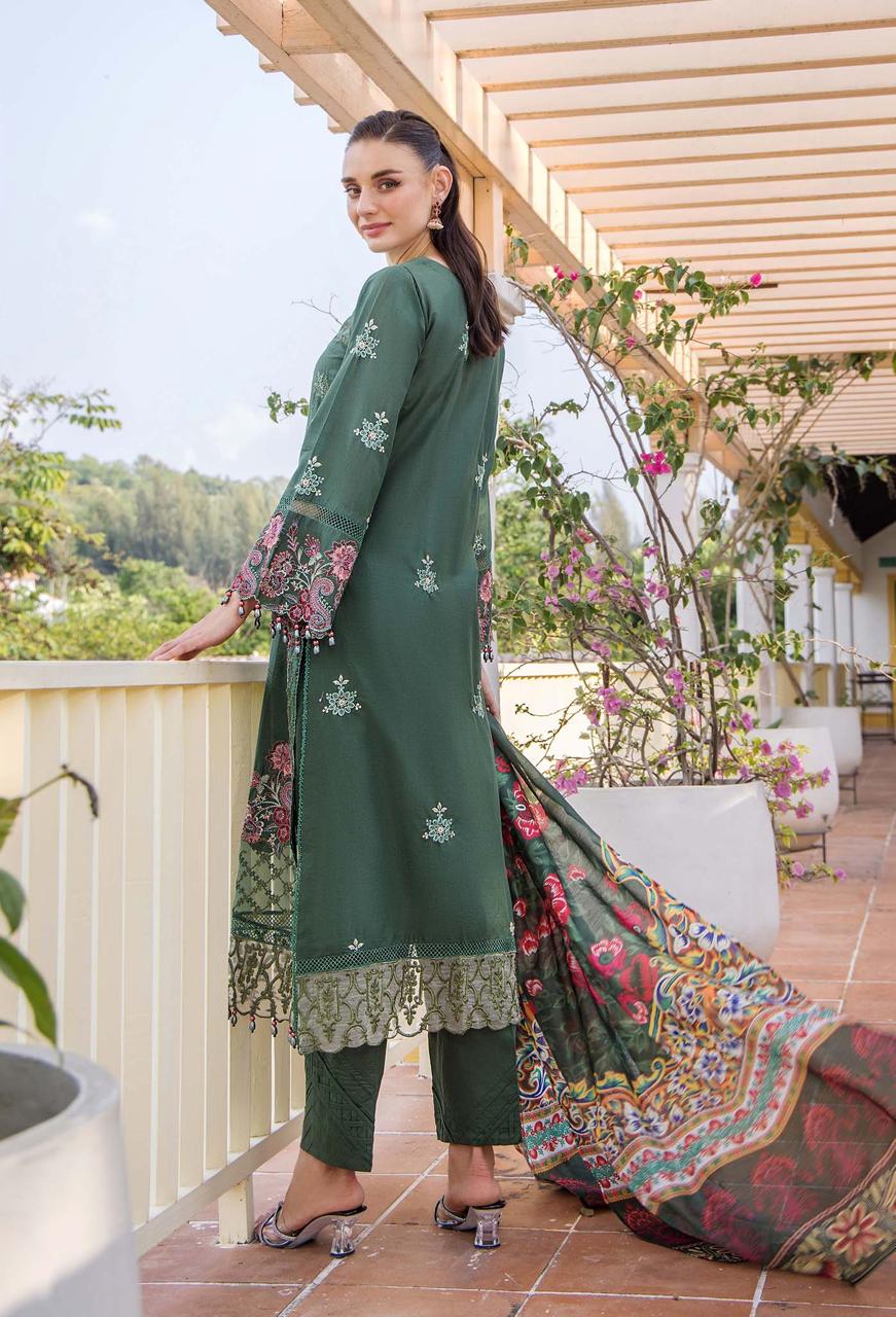 ADAN LIBAS LUXURY LAWN EMB 3 PIECE JCH-031