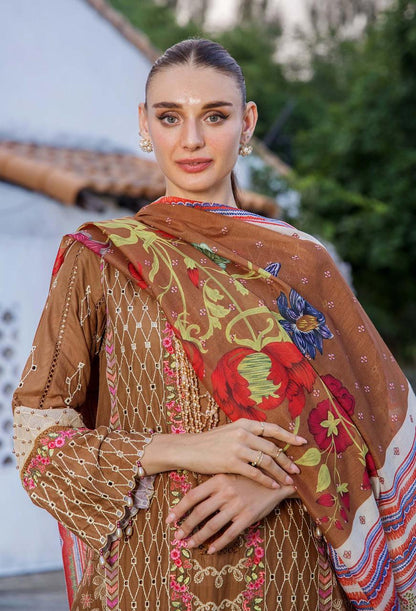 ADAN LIBAS LUXURY LAWN EMB 3 PIECE JCH-032