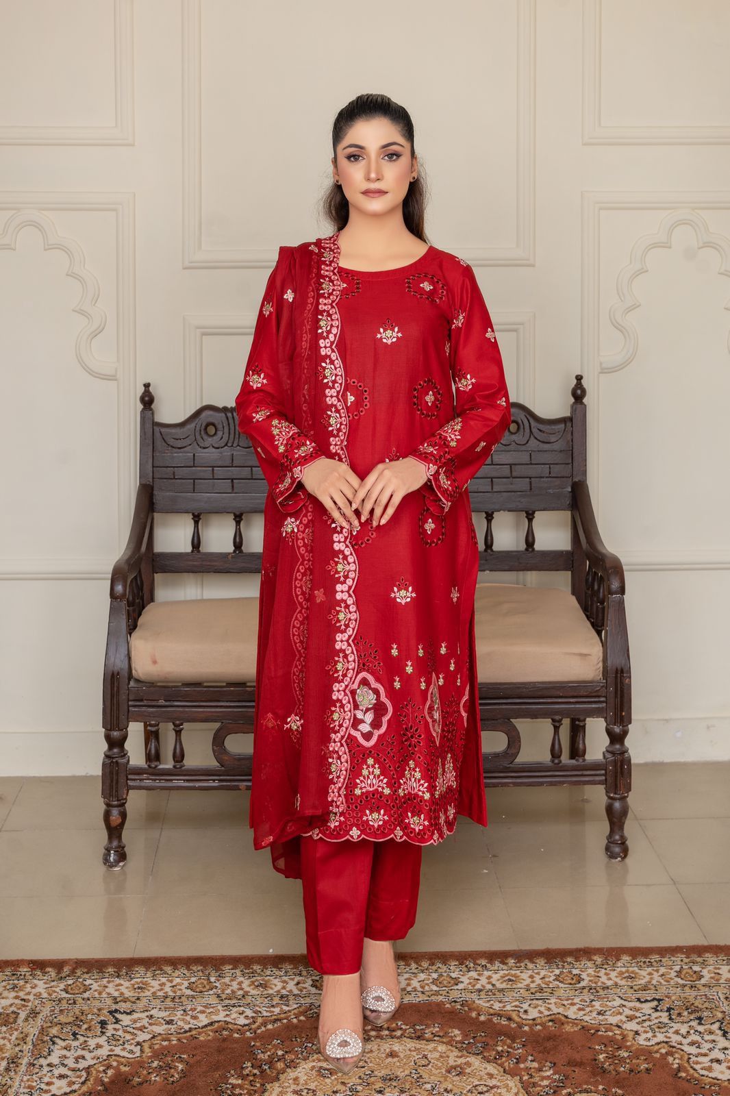 AYRA DESIGNER 3PC LUXURY LAWN JCH-034