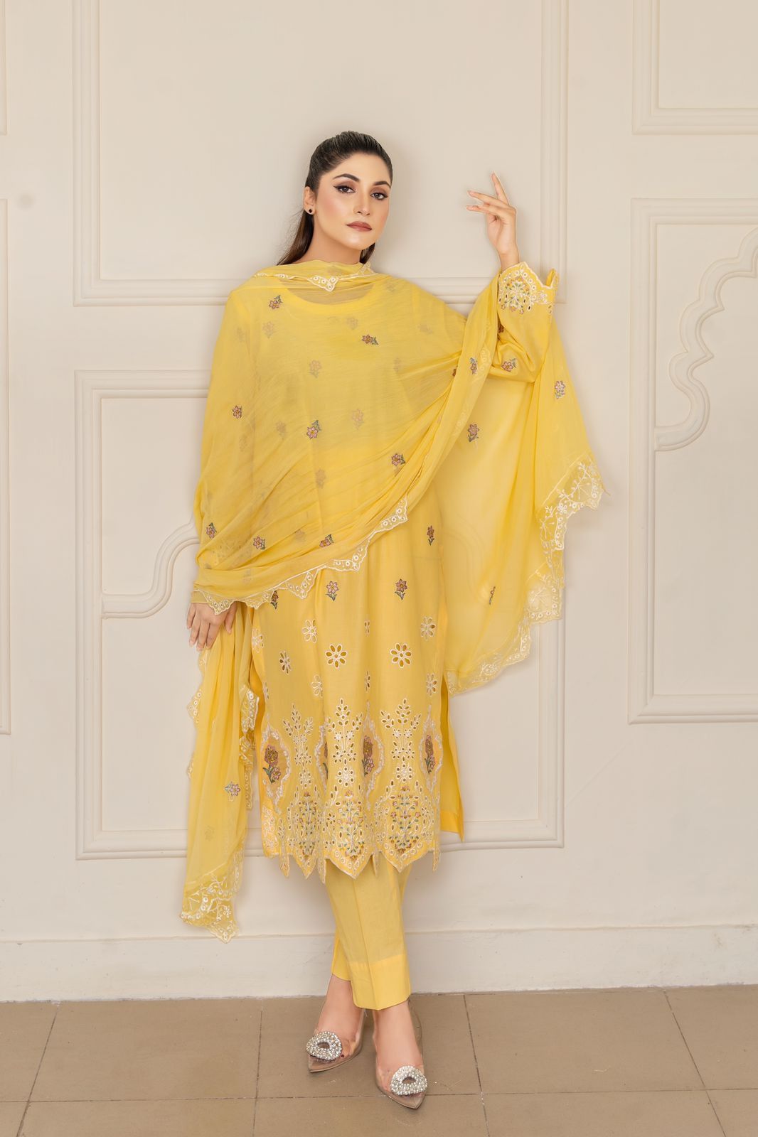 AYRA DESIGNER 3PC LUXURY LAWN JCH-035