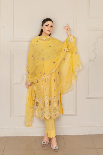AYRA DESIGNER 3PC LUXURY LAWN JCH-035
