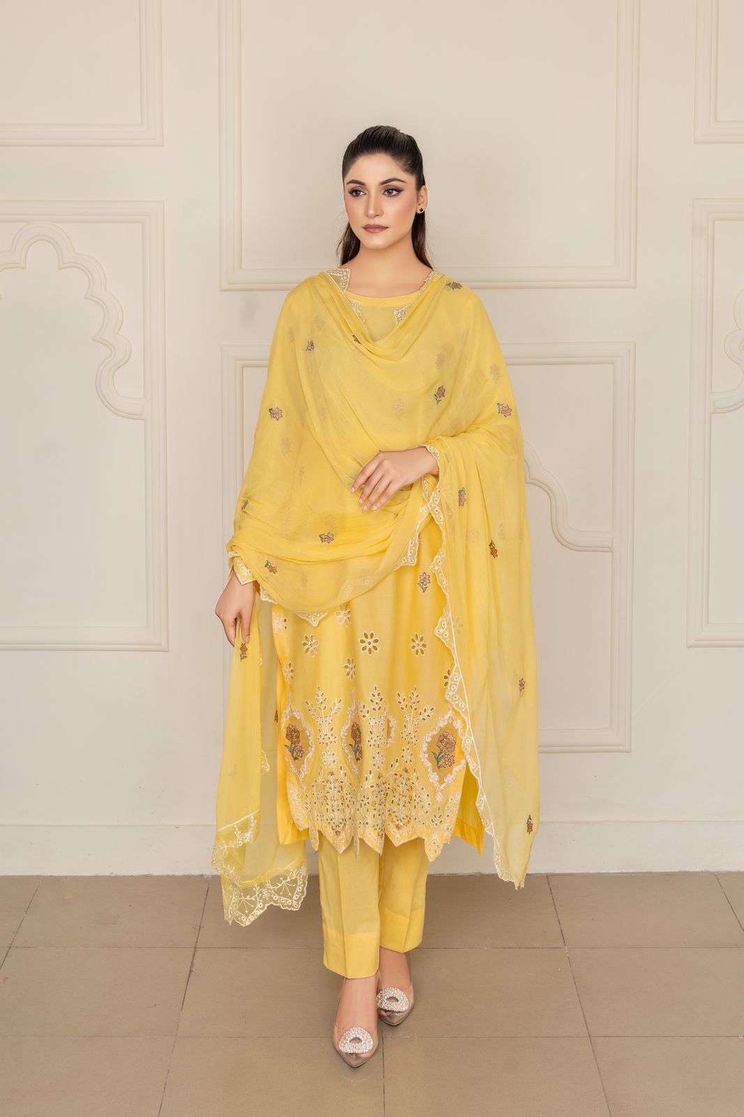AYRA DESIGNER 3PC LUXURY LAWN JCH-035