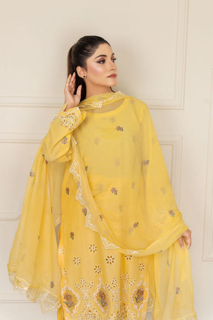 AYRA DESIGNER 3PC LUXURY LAWN JCH-035