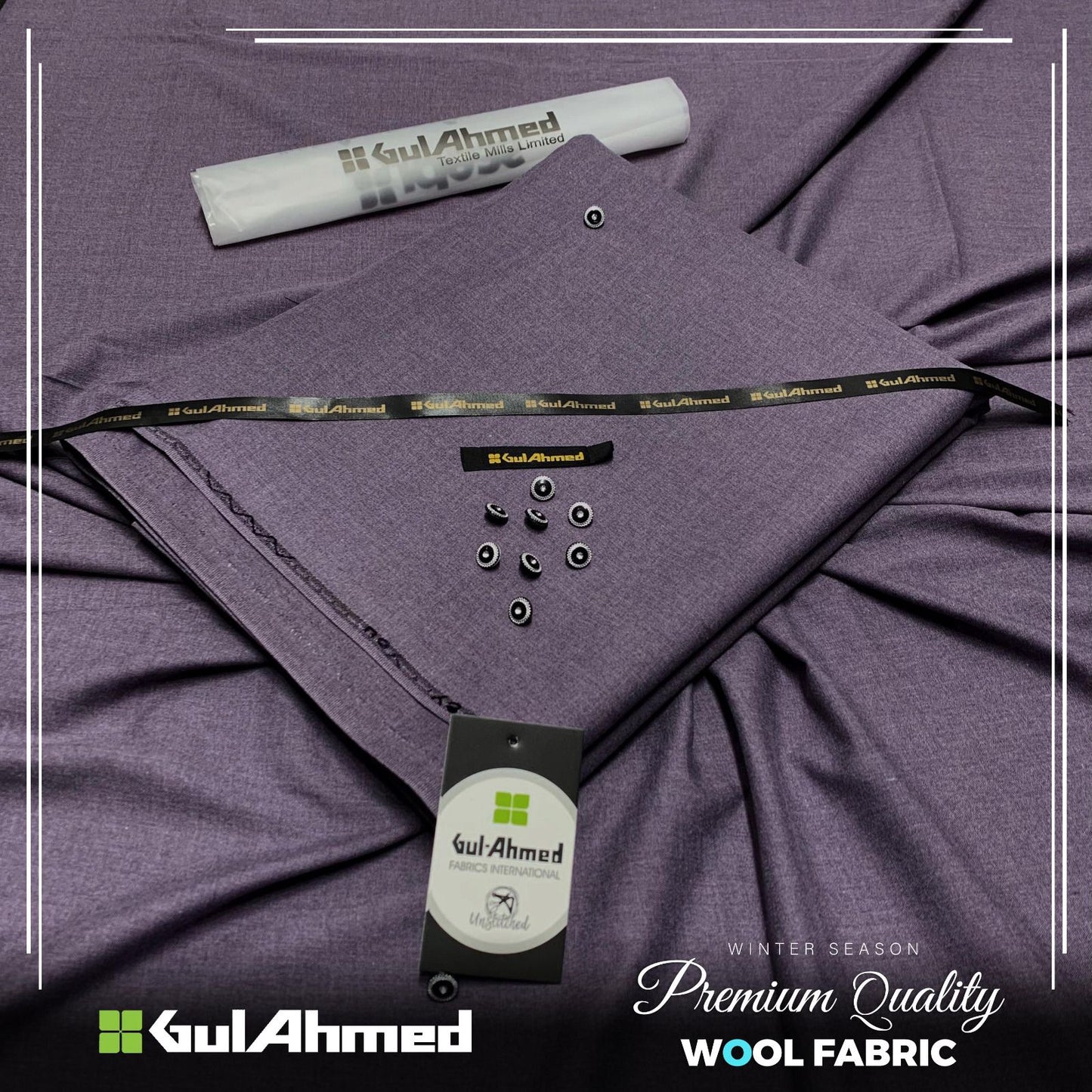 JCH-WF GUL AHMAD WOOL FABRIC
