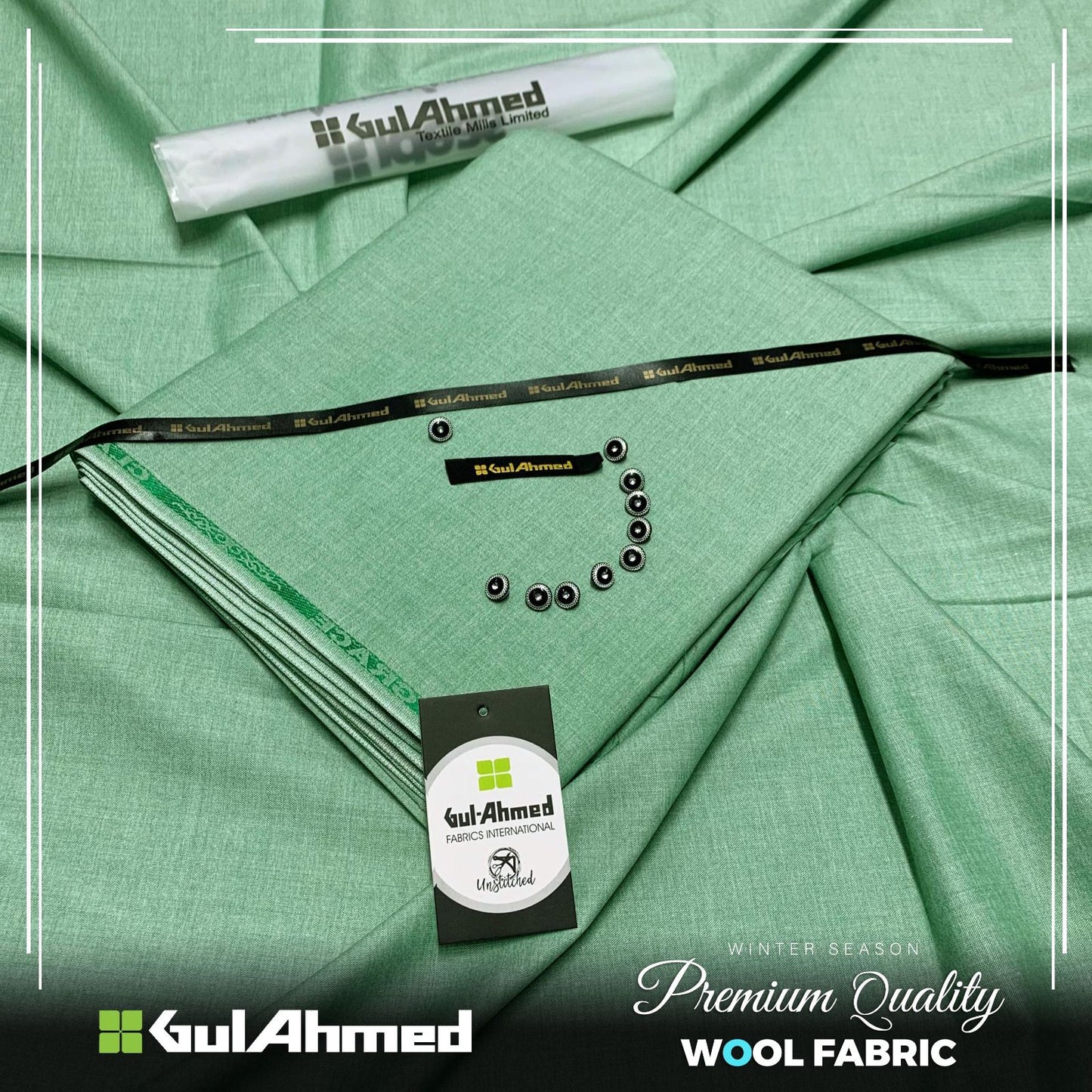 JCH-WF GUL AHMAD WOOL FABRIC