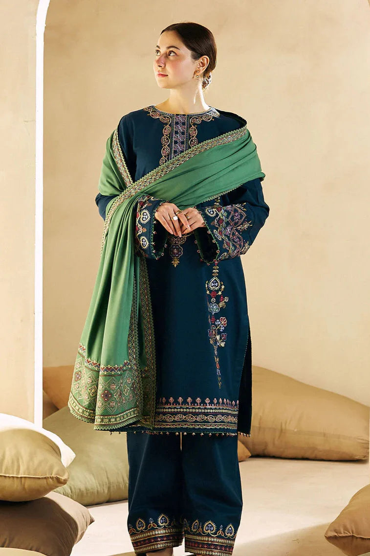 JCH-008 COCO Heavy Embroidery 3PC Dhanak Suit