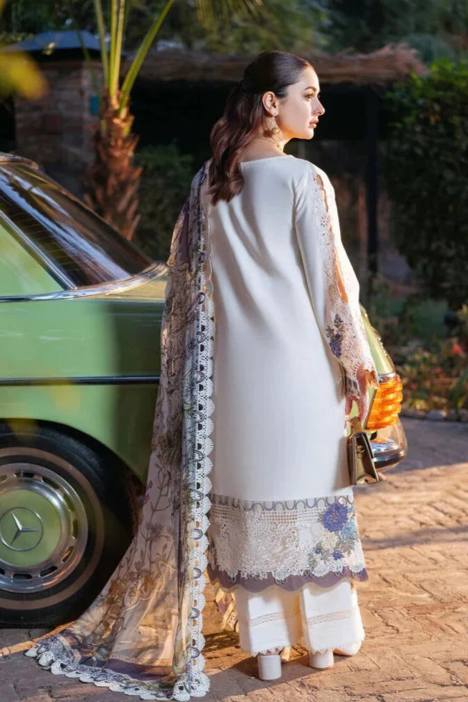Jade Heavy Embroidery 3PC Dhanak Suit JCH-086