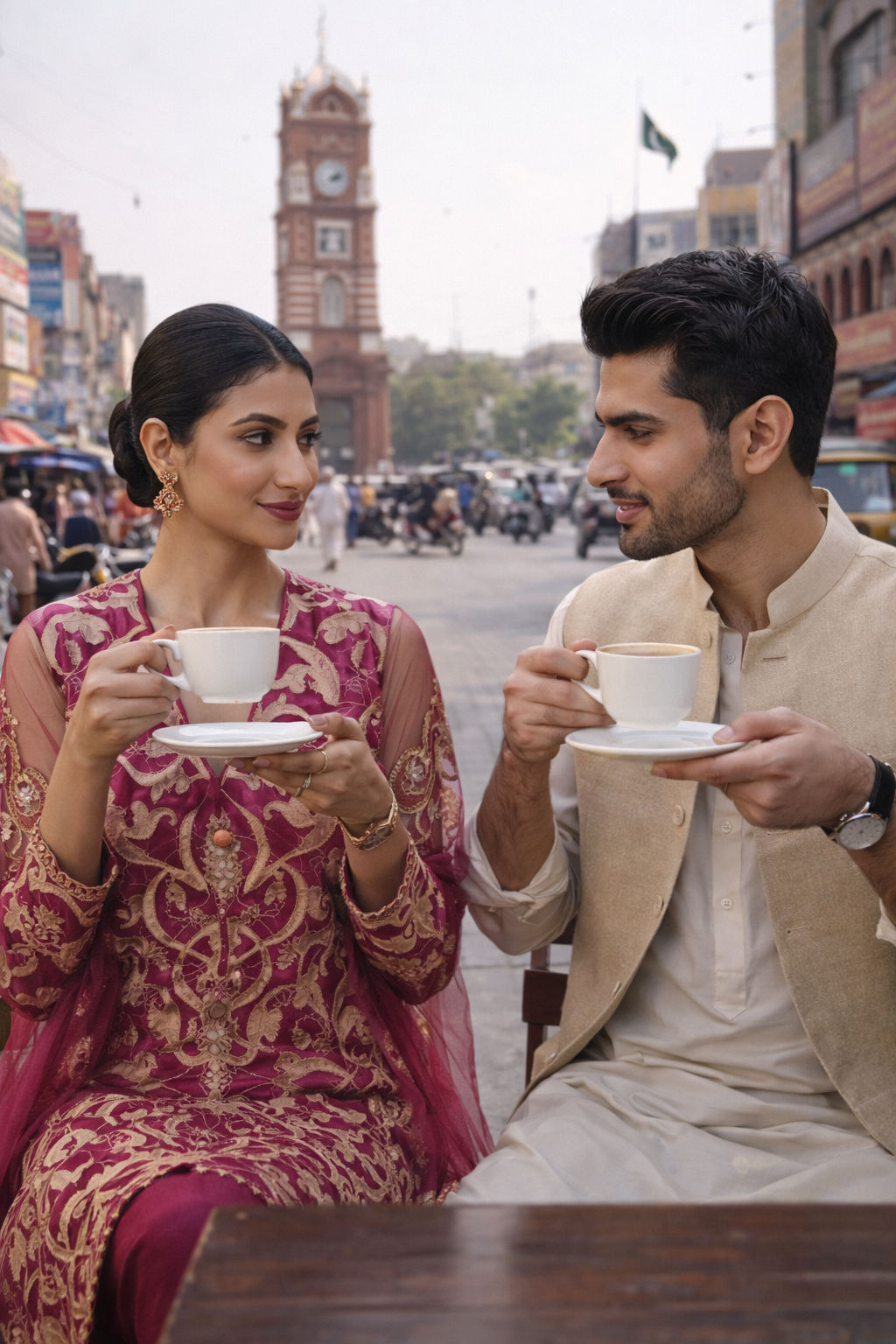 Bareeze A+ luxury Embroidred LAWN 3PC UNSTICHED JCH-130 - Image 5