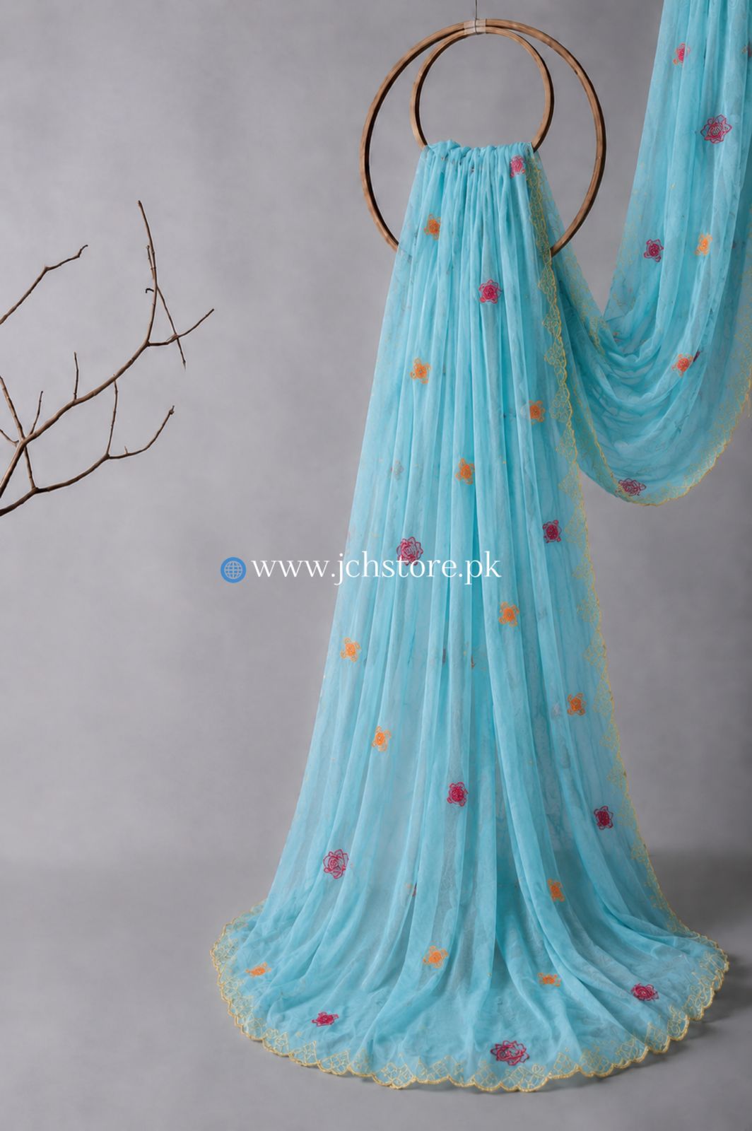 Bareeze Embroidery 1PC Dupatta JCH-266
