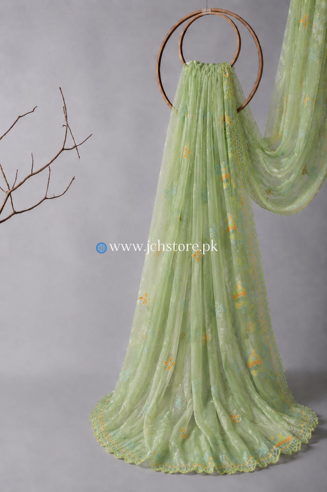 Bareeze Embroidery 1PC Dupatta JCH-263