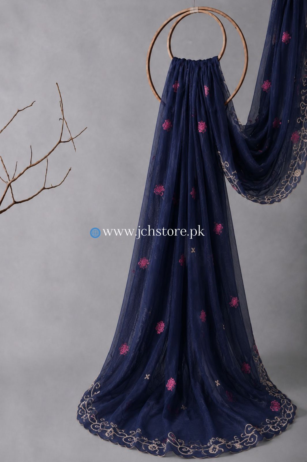 Bareeze Embroidery 1PC Dupatta JCH-300