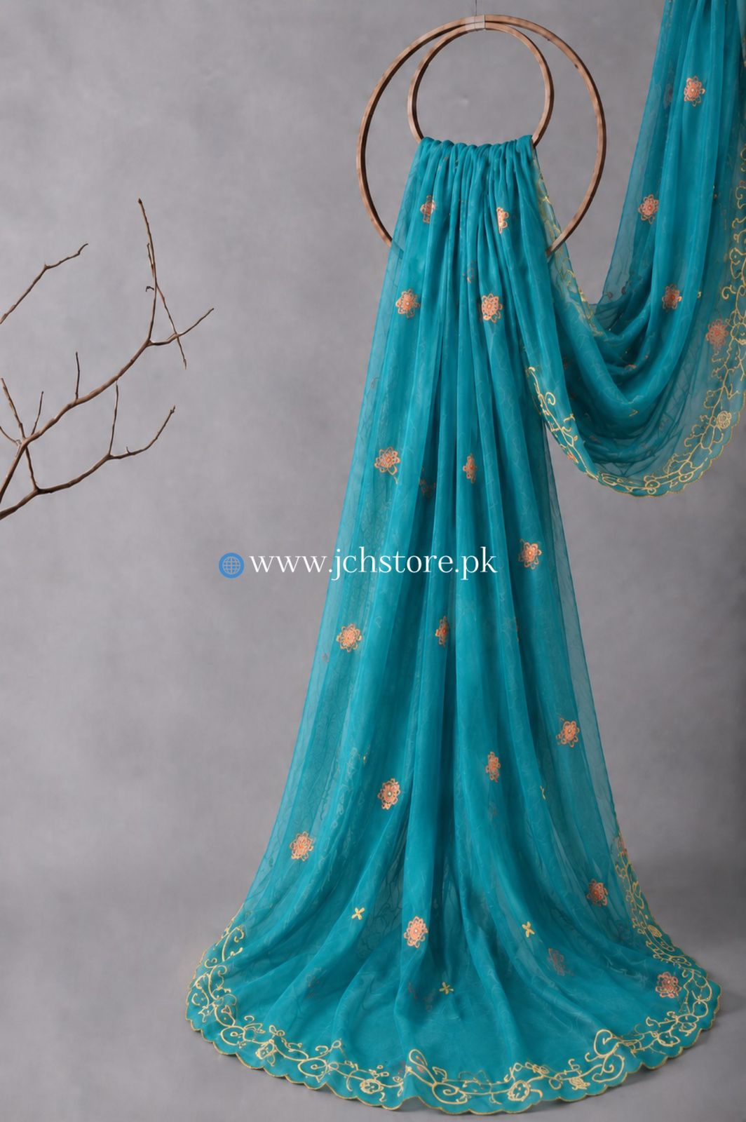 Bareeze Embroidery 1PC Dupatta JCH-297