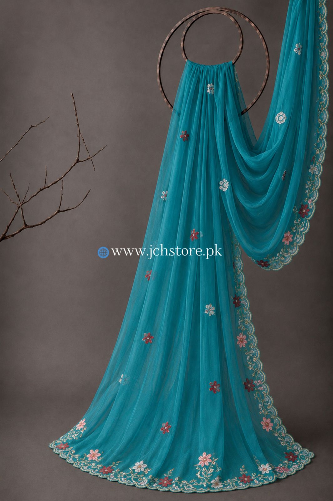 Bareeze Embroidery 1PC Dupatta JCH-322
