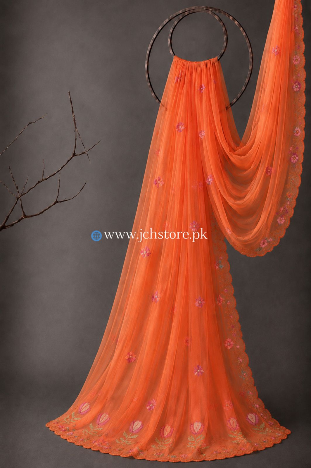 Bareeze Embroidery 1PC Dupatta JCH-331