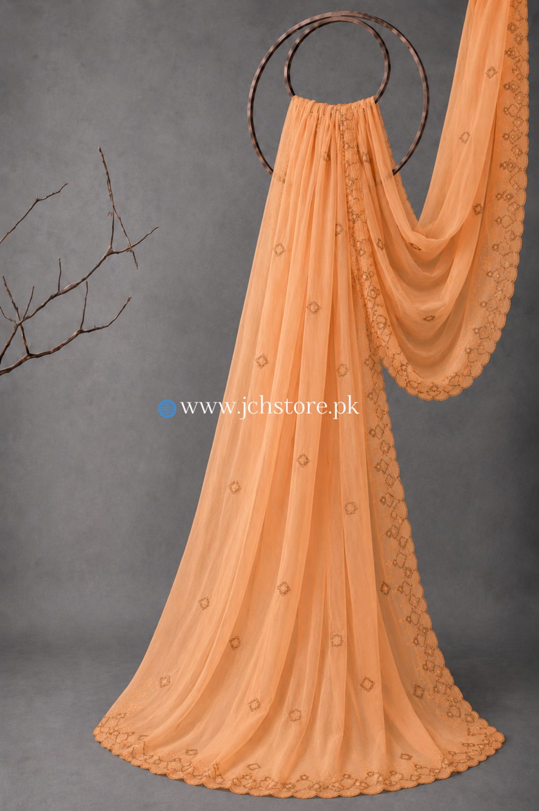 Bareeze Embroidery 1PC Dupatta JCH-304