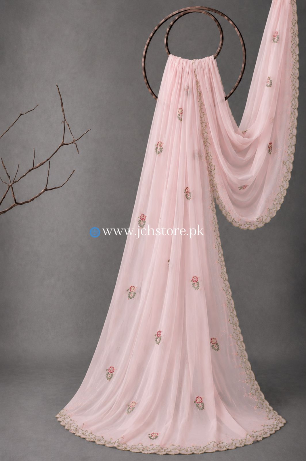 Bareeze Embroidery 1PC Dupatta JCH-303